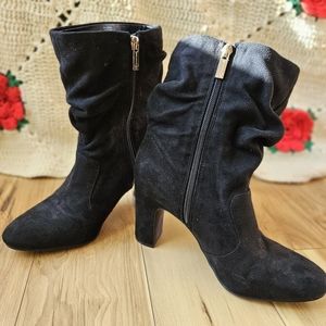 Jessica Simpson Black Suede Heels